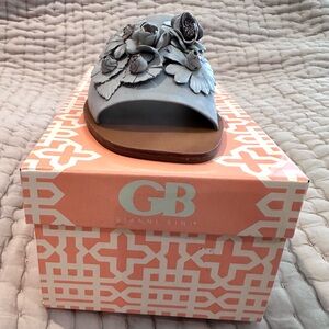 Gianni Bini Gray Mules with Elegant Design